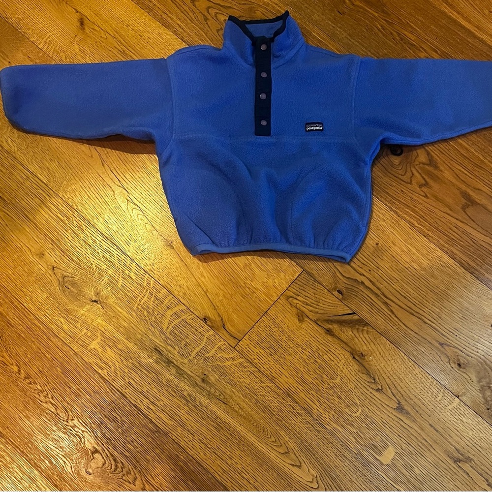 Vintage Patagonia Kids' Snap Fleece - Size 6